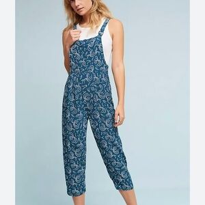 Maeve Anthropologie Tidal Overalls Size L